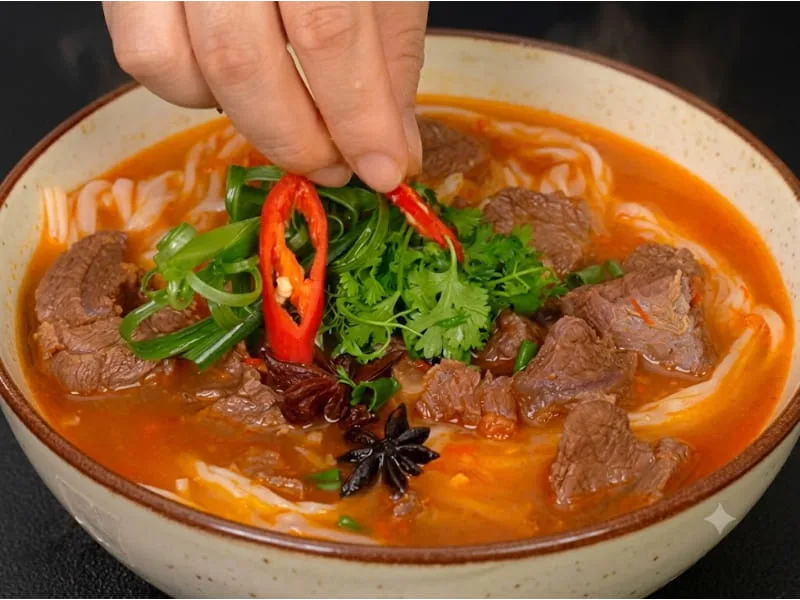 Phở bò tái bao nhiêu calo?